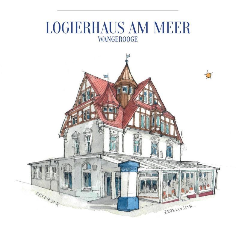Logierhaus Am Meer Wangerooge Exterior foto